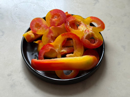 Holland Striped Bell Seeds by Wild Goose | Wild Goose Organic Holland Striped Bell | Buy Holland Striped Bell Pepper Seeds | Wild Goose Striped Bell Seed Collection | Holland Striped Bell Vegetables Seeds Online